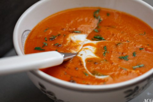 Indisk blomkålsuppe