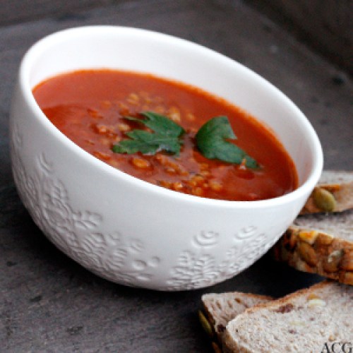 fattigmannssuppe tomatbasert linsesuppe