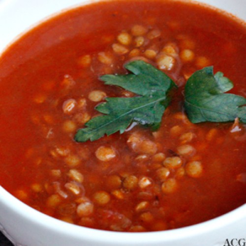 fattigmannssuppe_2 Linsesuppe med tomat og spisskummen