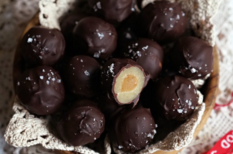 julekonfekt med marsipan og fudge
