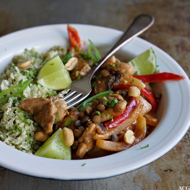 kylling i massaman curry