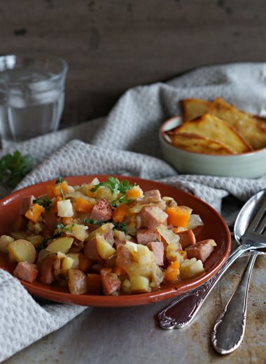 lapskaus med pølser