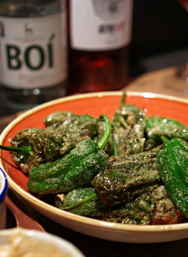 Stekte grønne paprika - pimietos de padrón