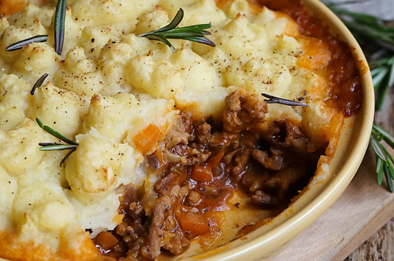 shepherd's pie med potetlokk